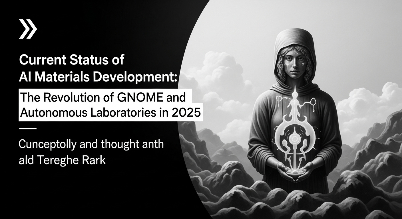 AI材料開発の現在地：GNoMEと自律実験室が起こす革命2025