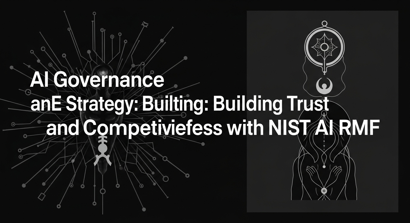AIガバナンスとCoE戦略：NIST AI RMF活用で築く信頼と競争力