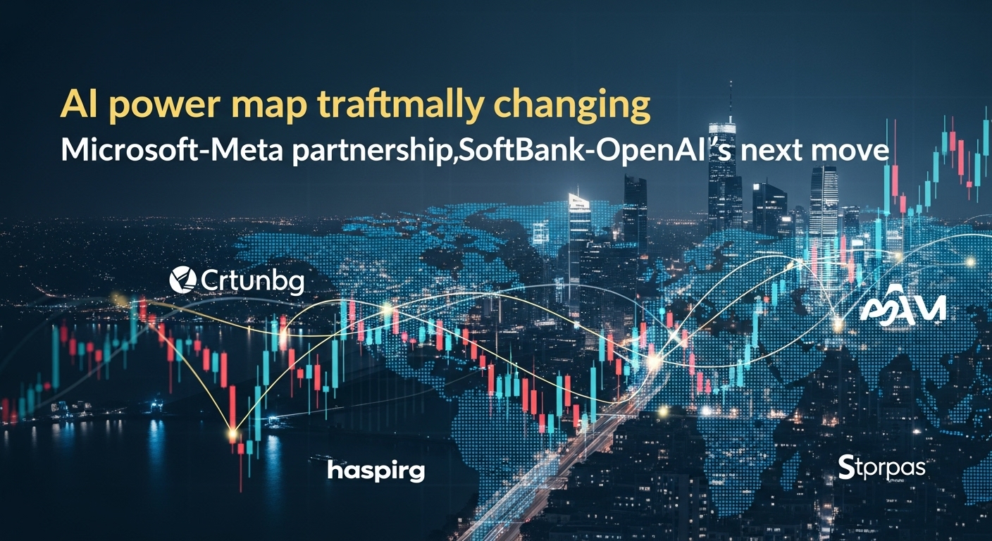 AI勢力図が激変。Microsoft・Meta提携、SoftBank・OpenAIの次の一手