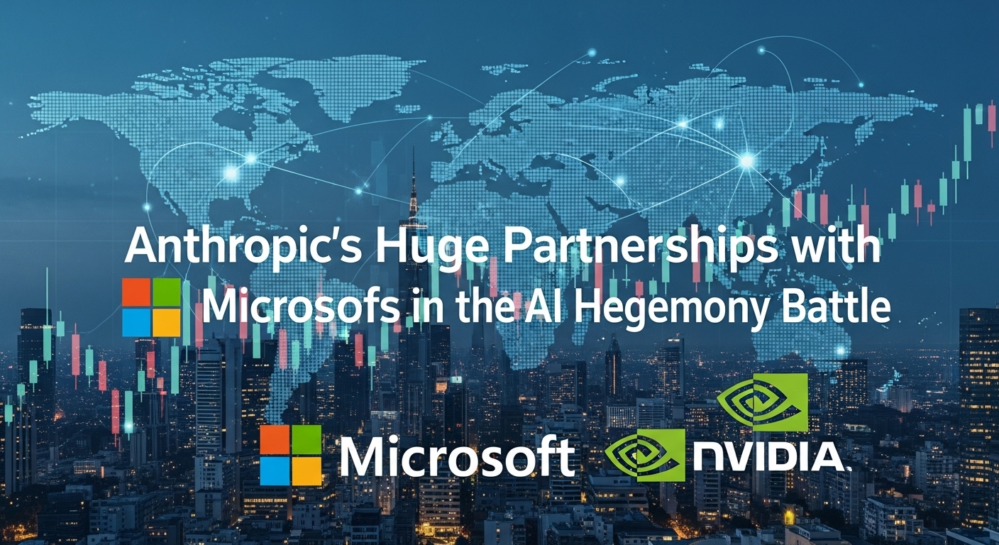 アンスロピック、MS・NVIDIAと巨額提携｜AI覇権争いの新局面
