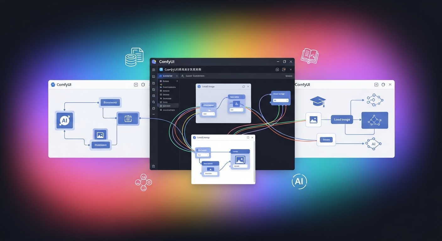 ComfyUI公式例が最強の教科書！画像読込で学ぶ生成AI術
