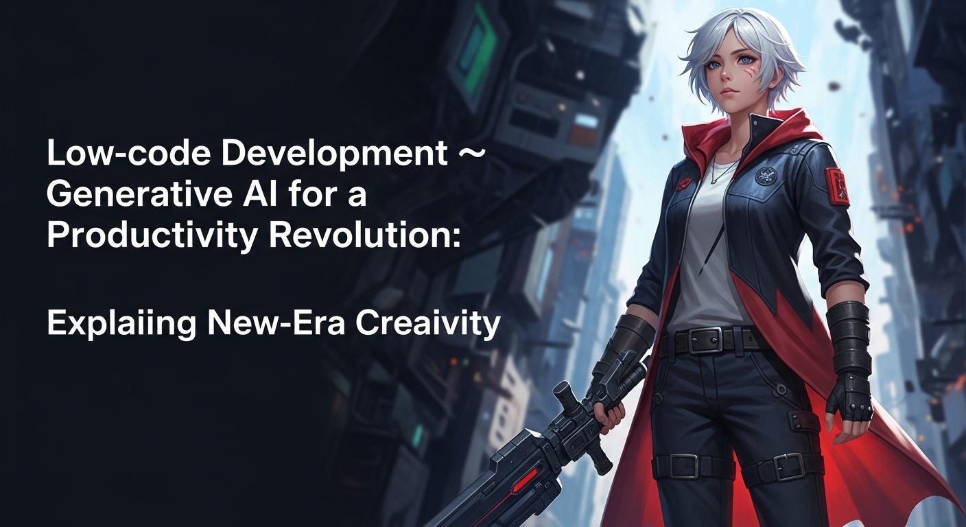 ローコード開発×生成AIで生産性革命。新時代の創造性を解説