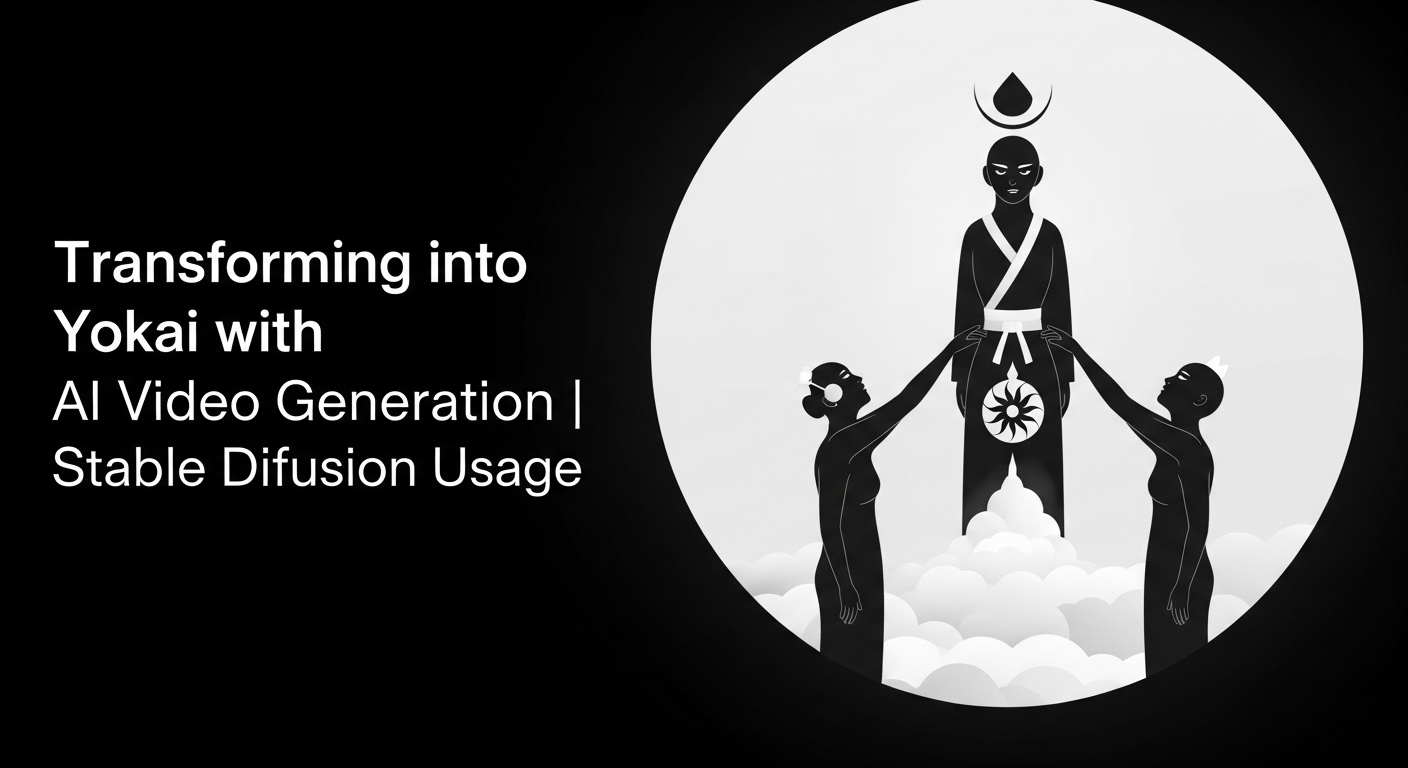 AI動画生成で妖怪に変身｜Stable Diffusion活用法
