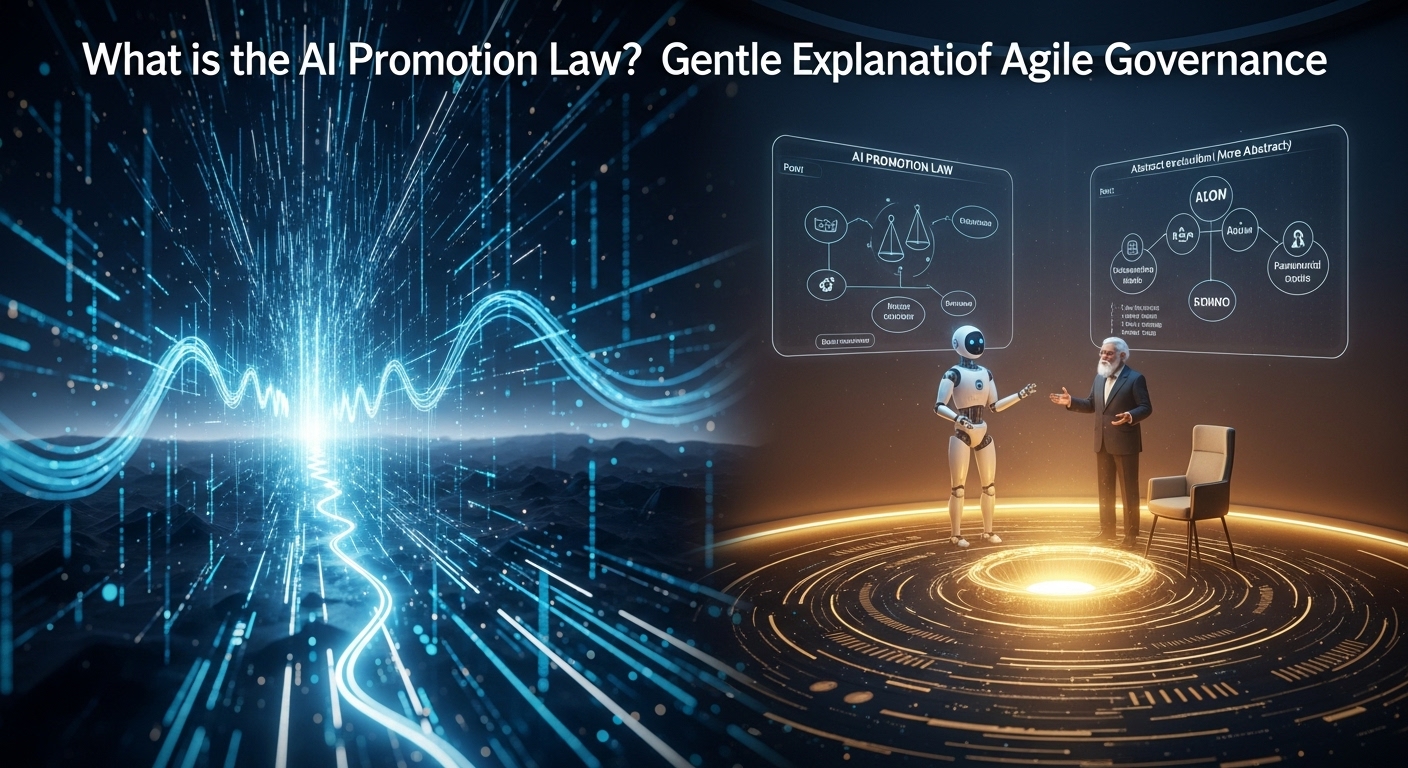 AI推進法とは？アジャイル・ガバナンスを優しく解説