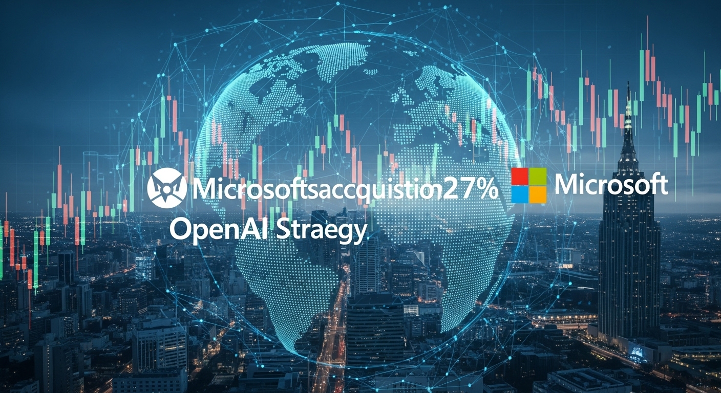 Microsoft、OpenAI株式27%取得の衝撃とAGI戦略への影響