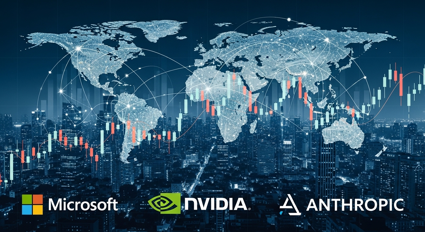 Microsoft・NVIDIA・Anthropic 450億ドル連合を分析