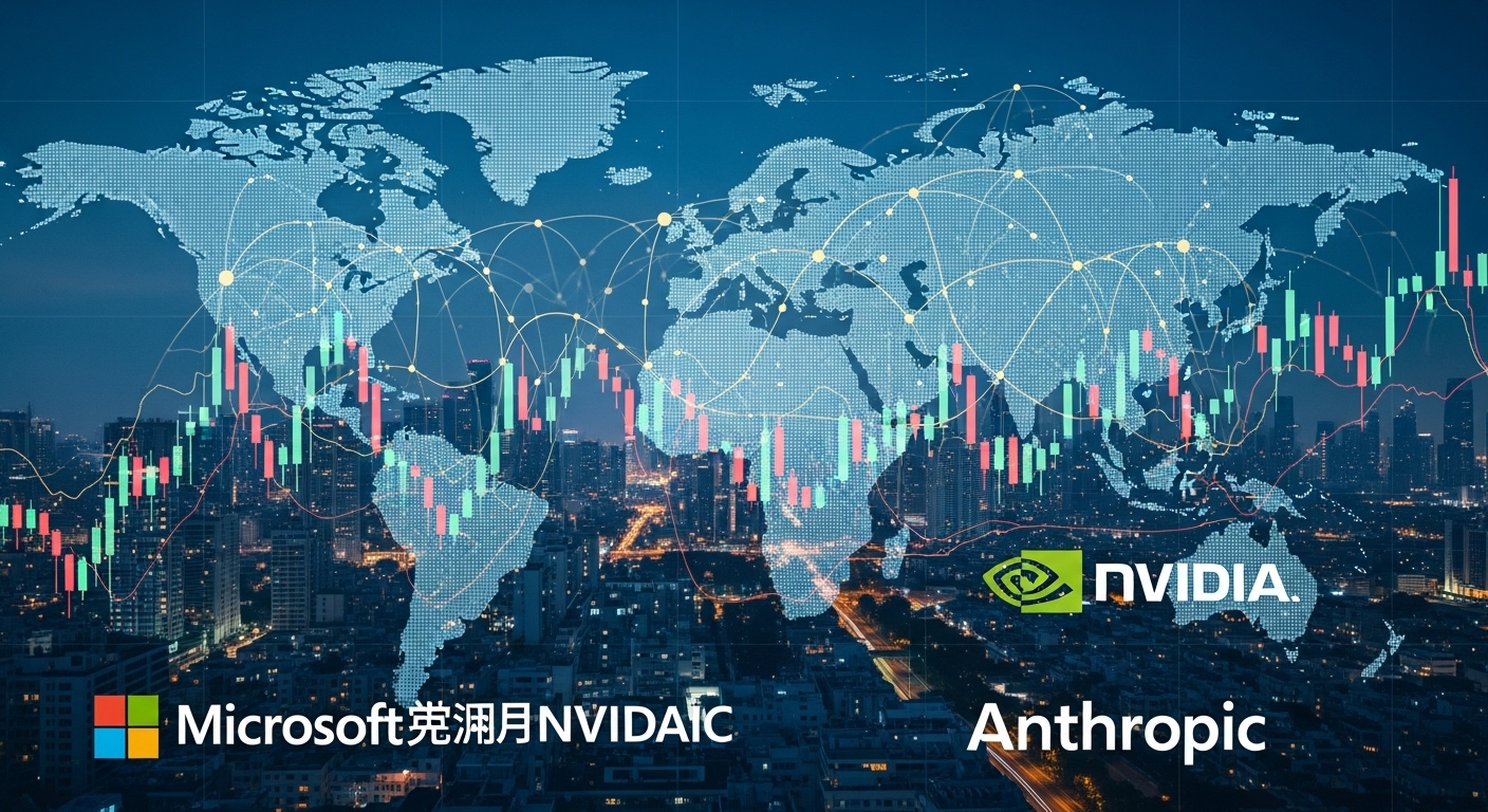 Microsoft・NVIDIA・Anthropic、450億ドルAI提携の衝撃