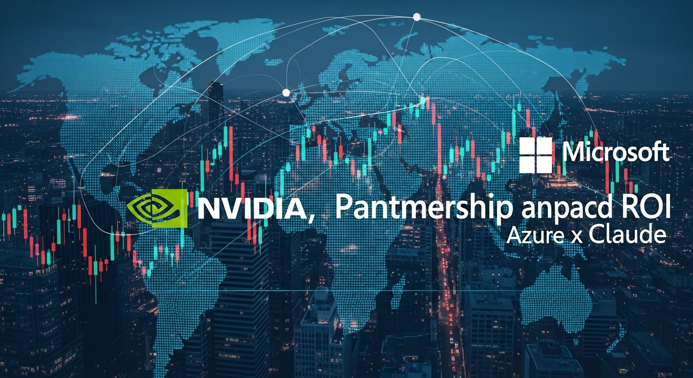 Microsoft・NVIDIA・Anthropic提携分析｜Azure×Claudeの影響とROI