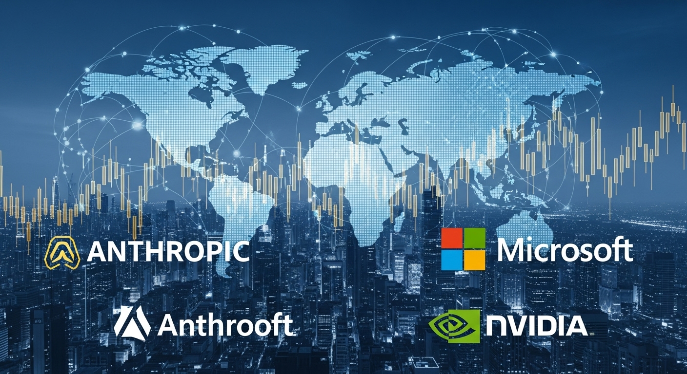 Anthropicへ150億ドル投資｜MS・NVIDIA連合が描くAI覇権