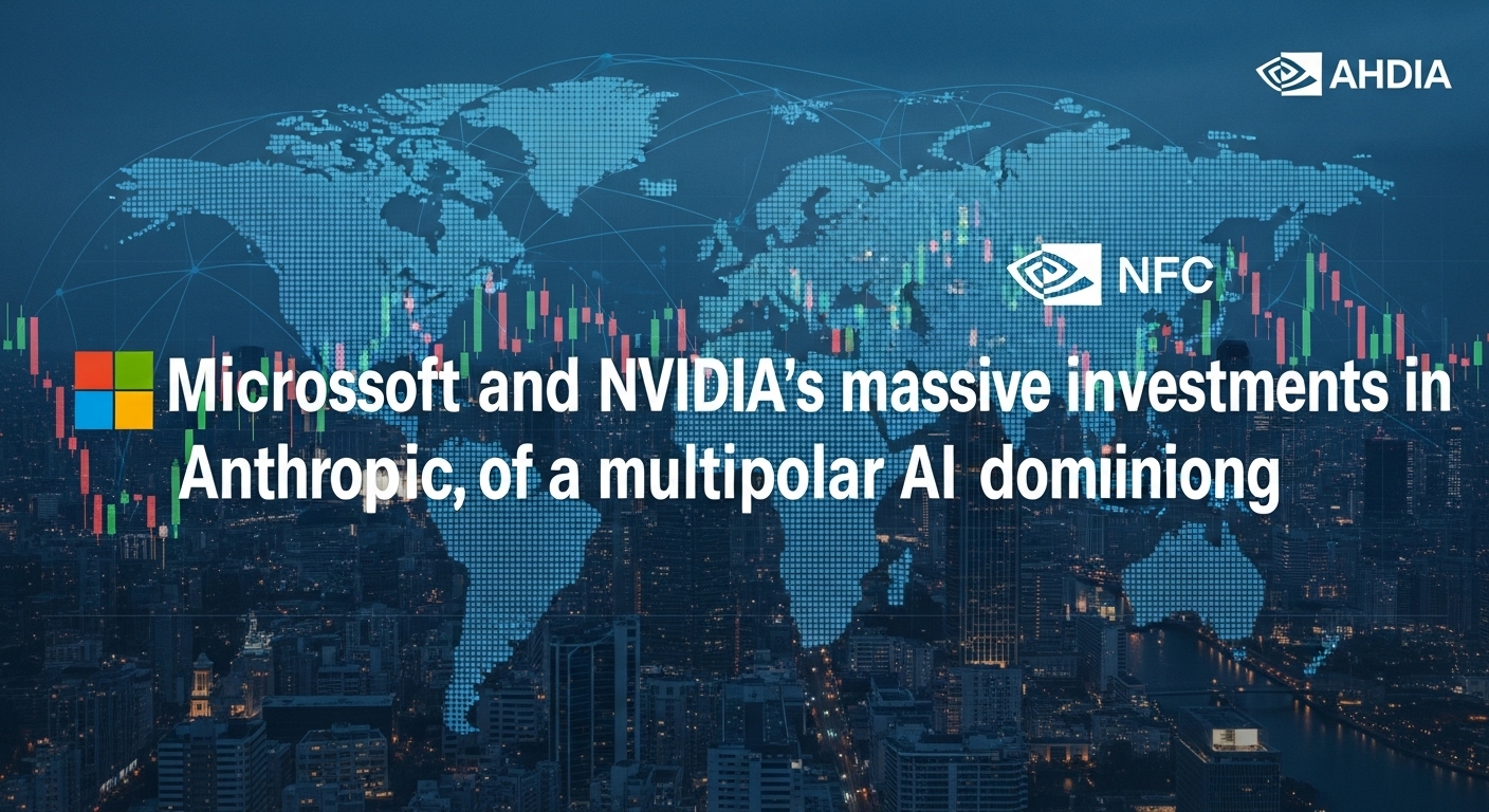 Microsoft・NVIDIA、Anthropicへ巨額投資 AI覇権は多極化へ