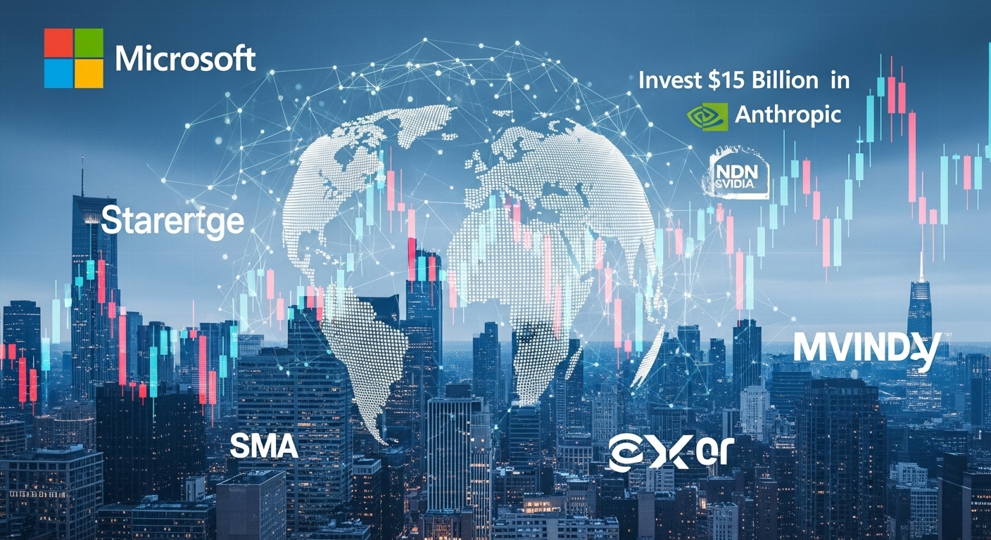 MicrosoftとNVIDIA、Anthropicに150億ドル投資。AI覇権の行方