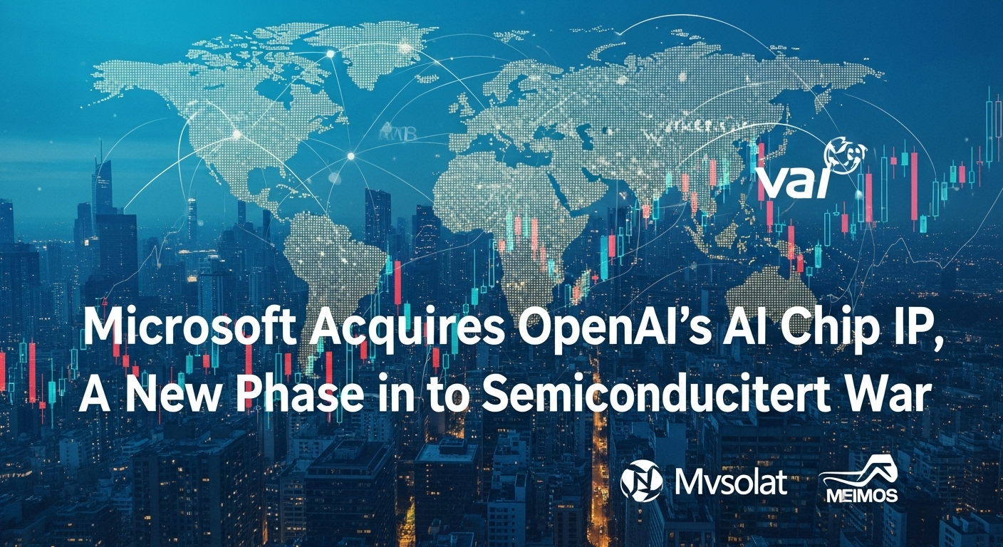 Microsoft、OpenAIのAIチップIP獲得｜半導体戦争の新局面