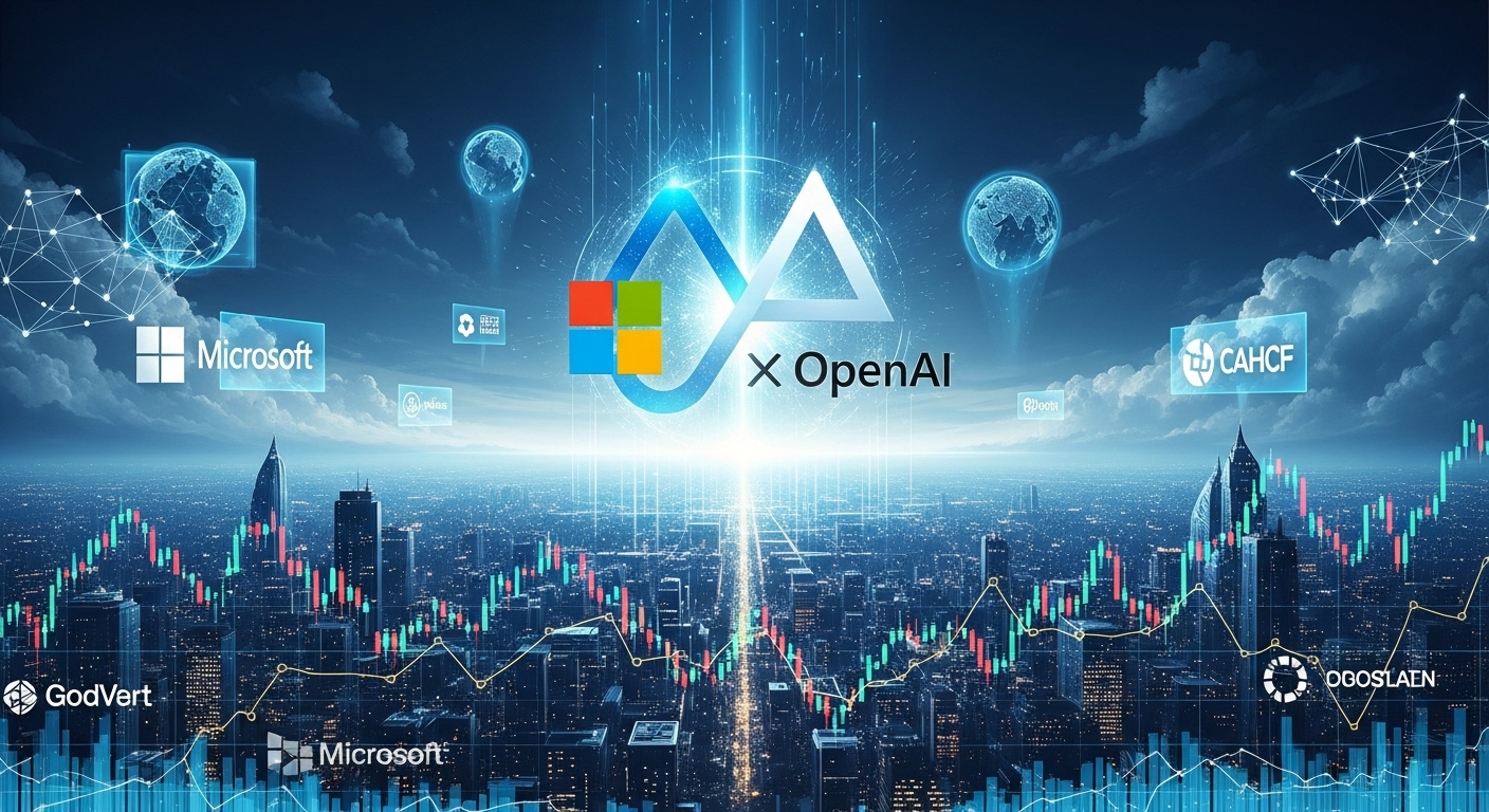 マイクロソフトとOpenAIの提携延長｜AI覇権の未来予測
