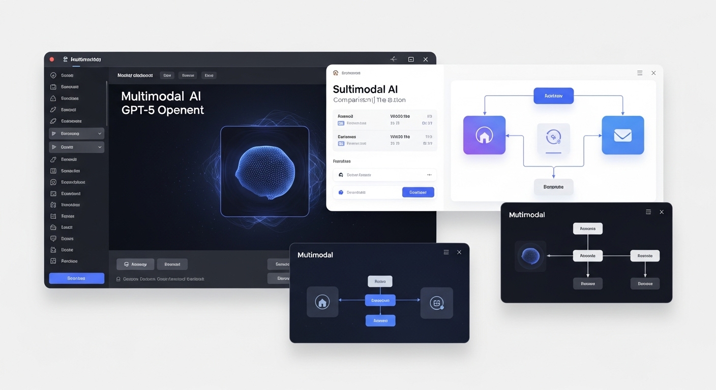 マルチモーダルAI徹底比較｜GPT-5・Gemini 2.5 Proが開く未来