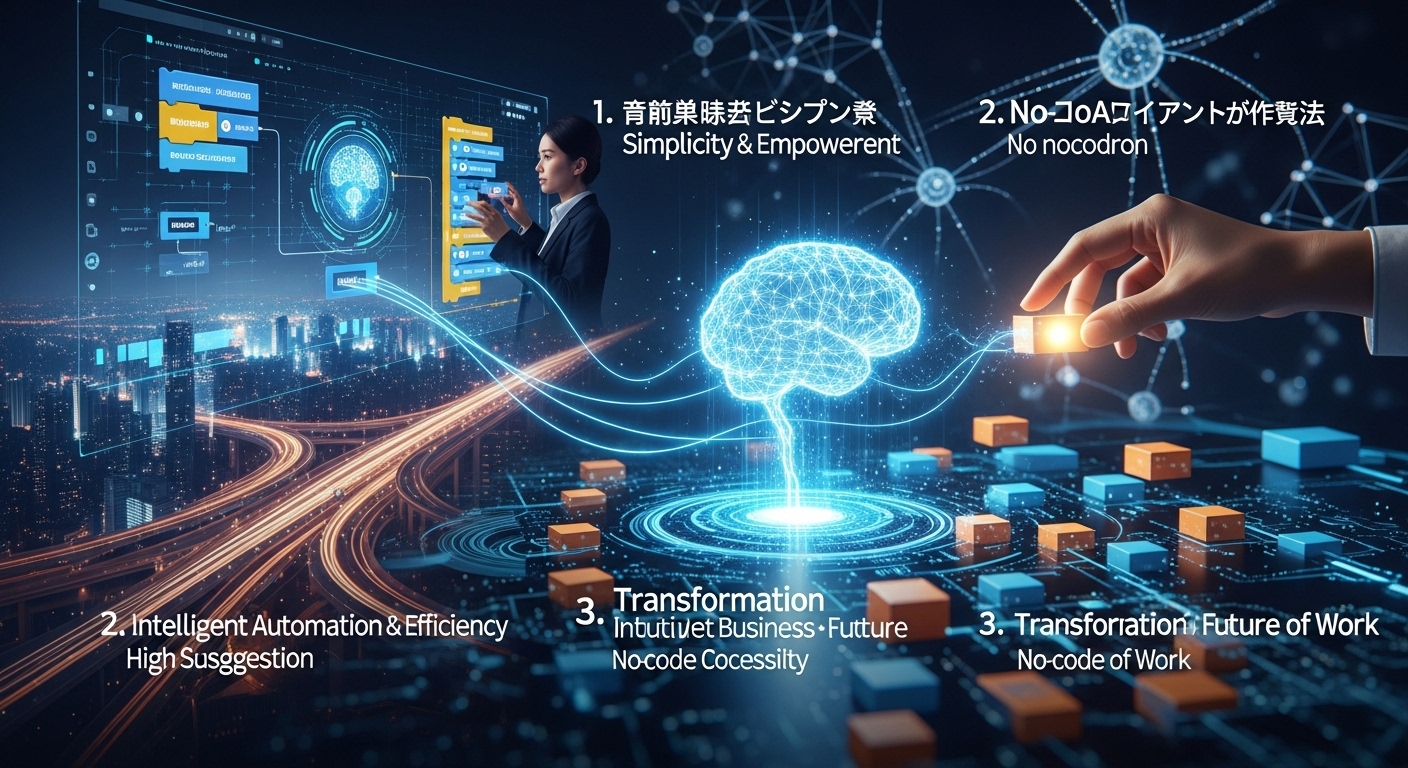 ノーコードAIで業務自動化！プログラミング不要のAIエージェント作成術