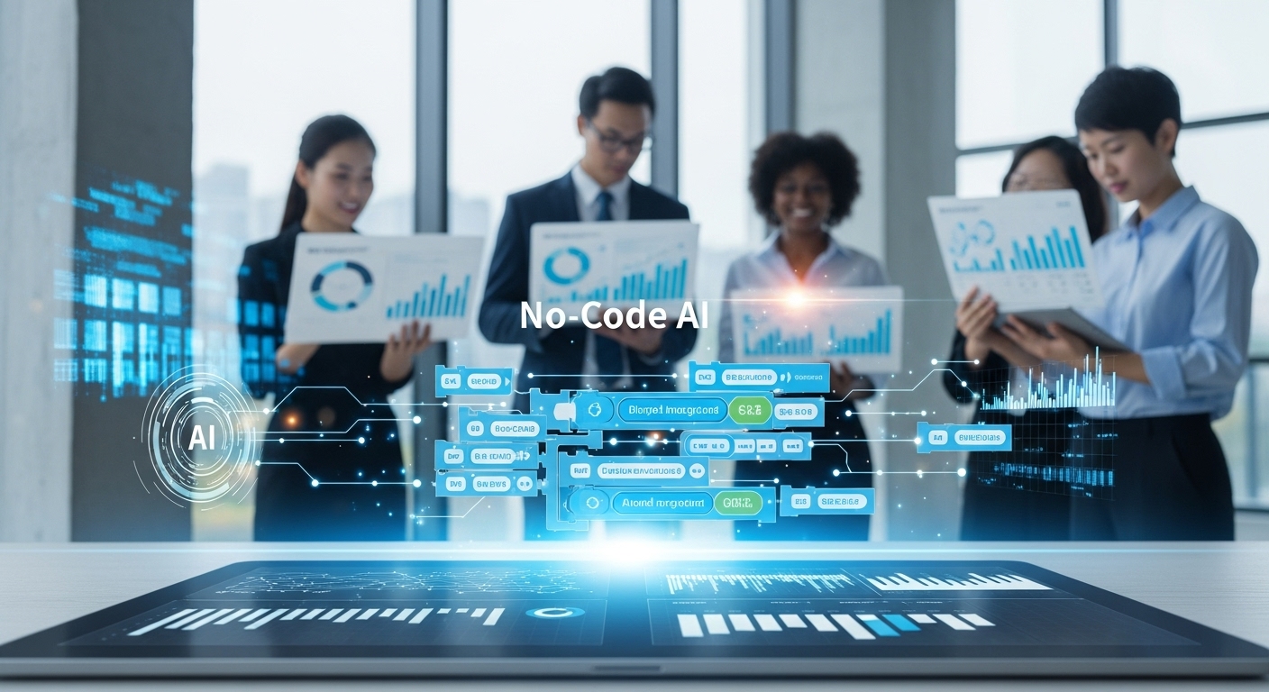 ノーコードAIとは？最新動向とビジネス活用事例を解説