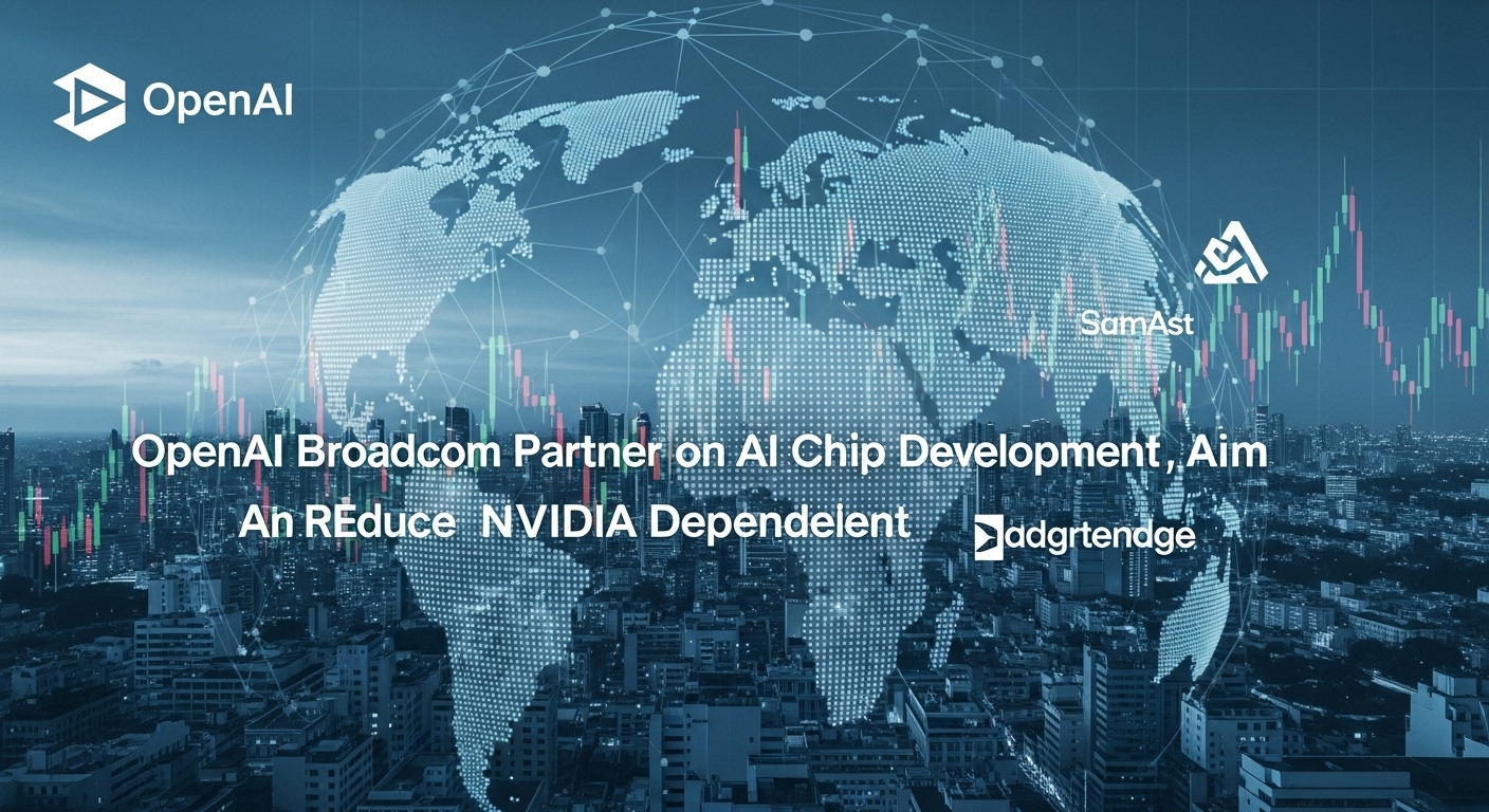 OpenAIとBroadcomがAIチップ開発で提携｜NVIDIA依存脱却の狙い