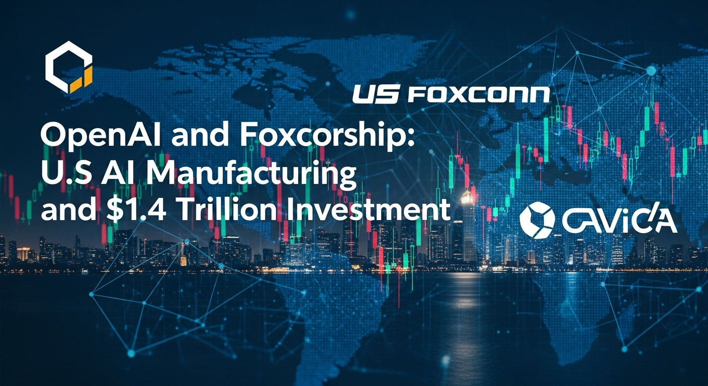 OpenAIとFoxconn提携：米国AI製造と1.4兆ドル投資