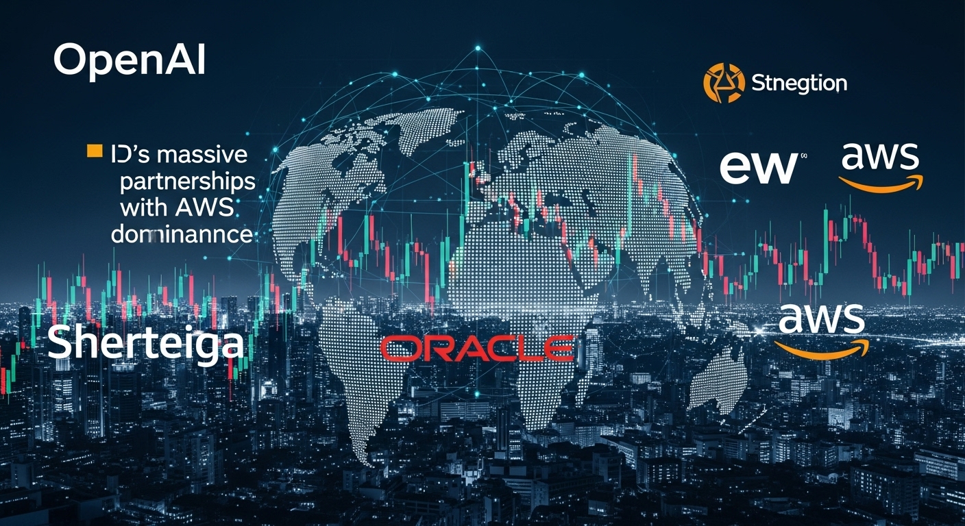 OpenAI、Oracle・AWSと巨額提携｜AIインフラ覇権争いを解説