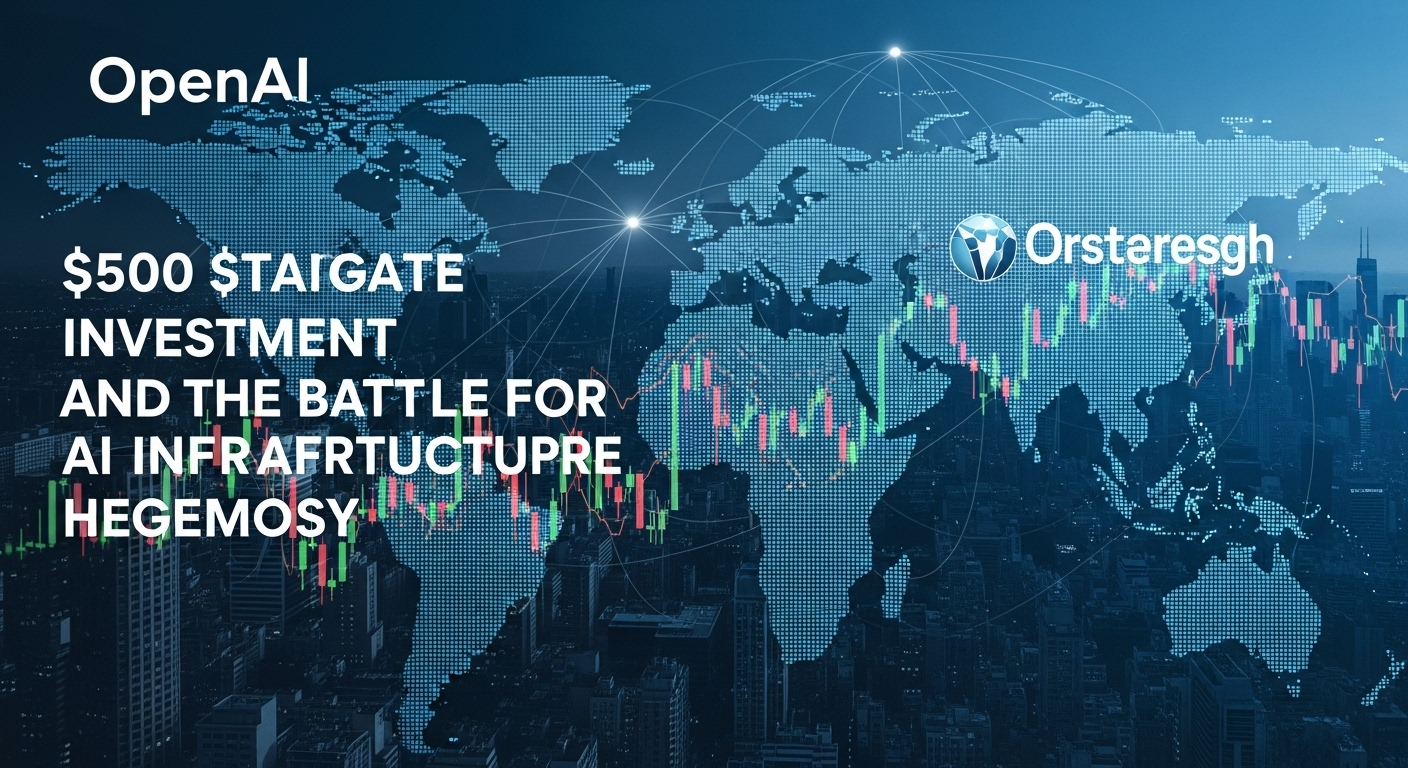OpenAI Stargate 5000億ドル投資とAIインフラ覇権争い