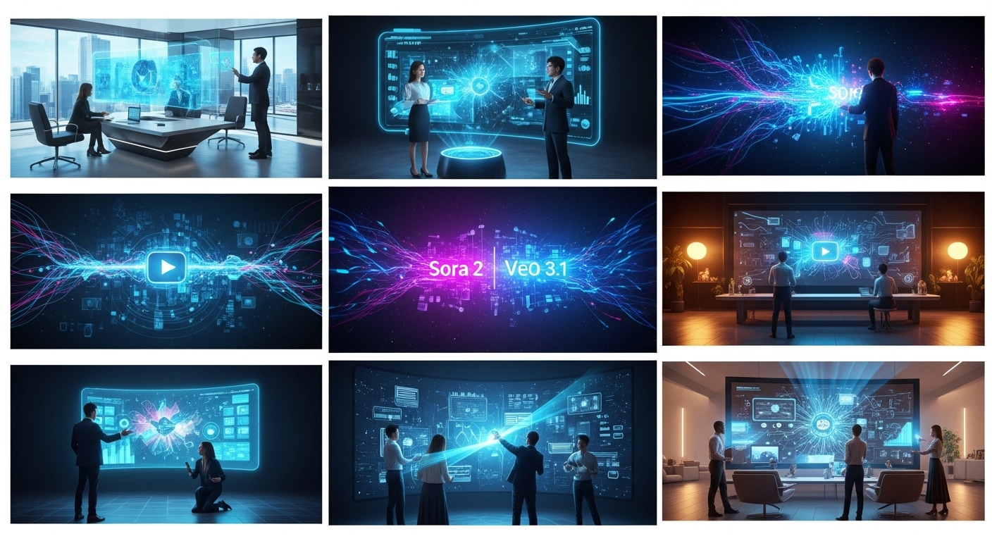動画生成AI「Sora 2」「Veo 3.1」ビジネス活用の未来