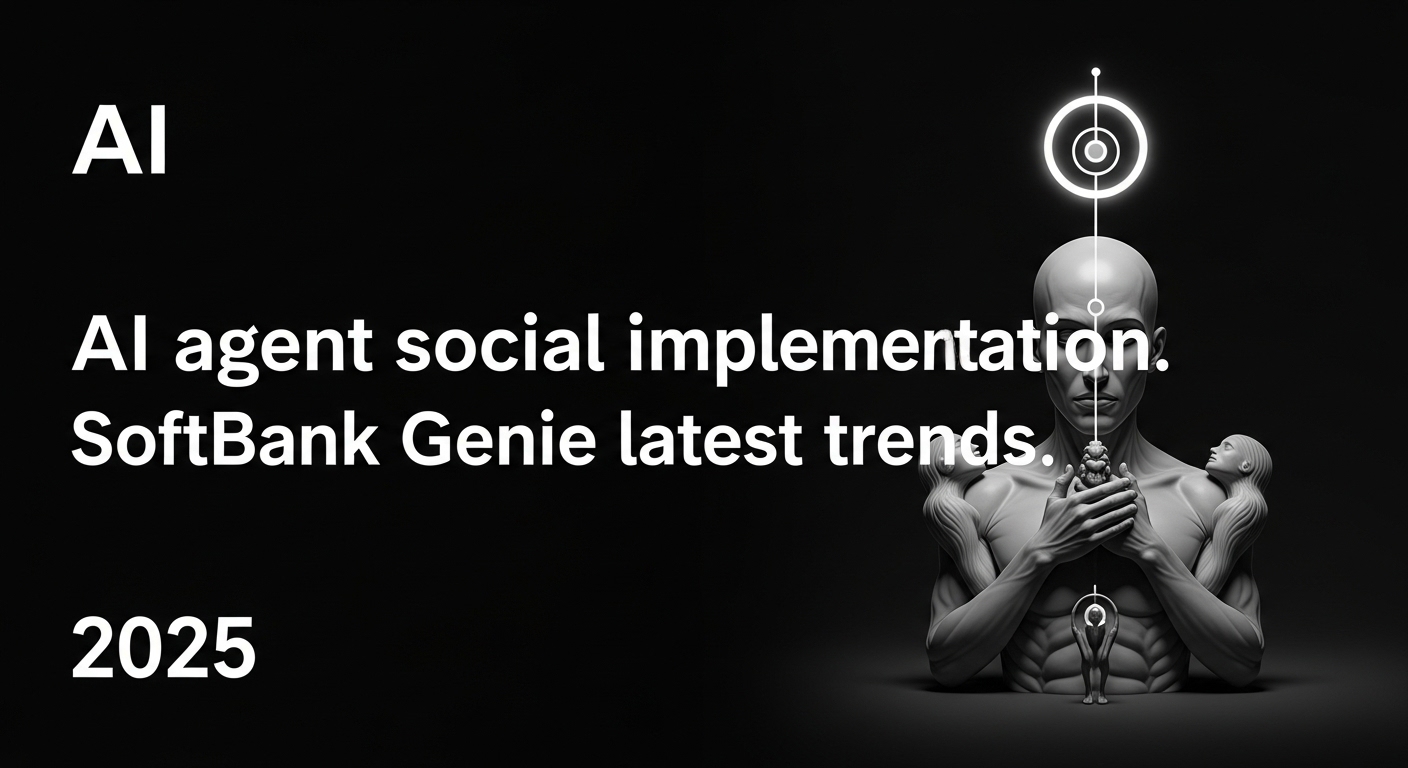 AIエージェント社会実装へ。ソフトバンク・ジーニー最新動向2025