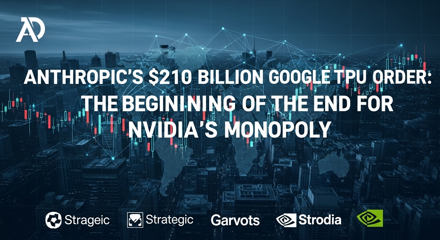 AnthropicがGoogle TPUに210億ドル発注：NVIDIA一強崩壊の序章