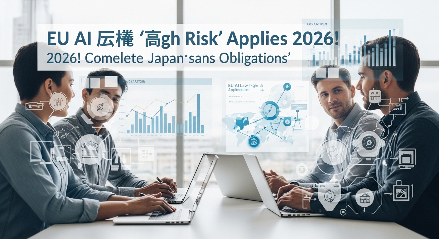 EU AI法「高リスク」2026年適用！日本企業の対策と義務完全ガイド