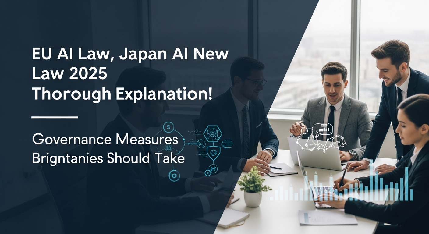 EU AI法・日本AI新法2025徹底解説！企業がやるべきガバナンス対策