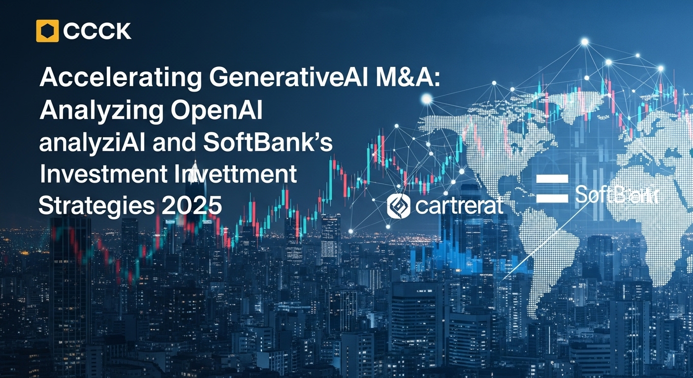 生成AI M&A加速：OpenAIとSoftBankの投資戦略分析2025