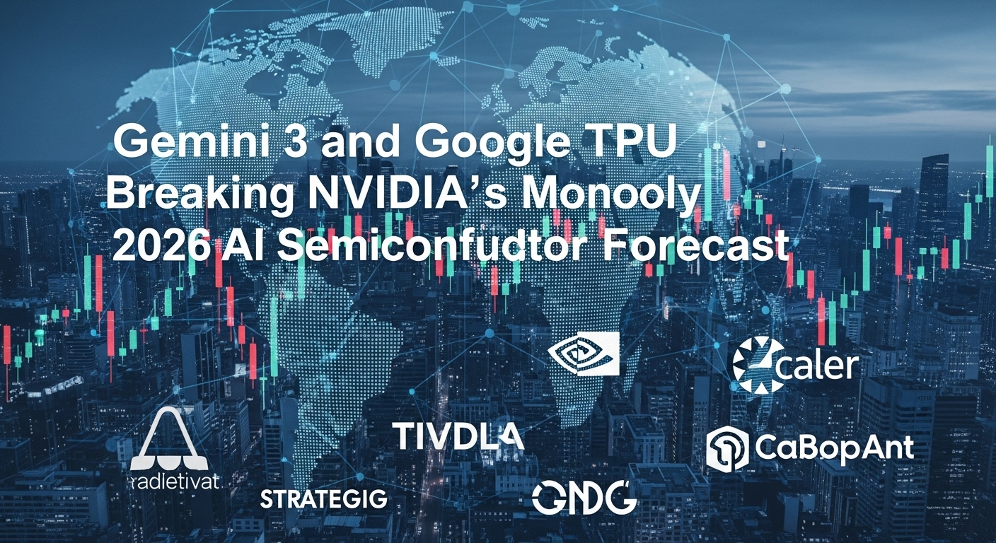 Gemini 3とGoogle TPUが崩すNVIDIA独占｜2026年AI半導体予測
