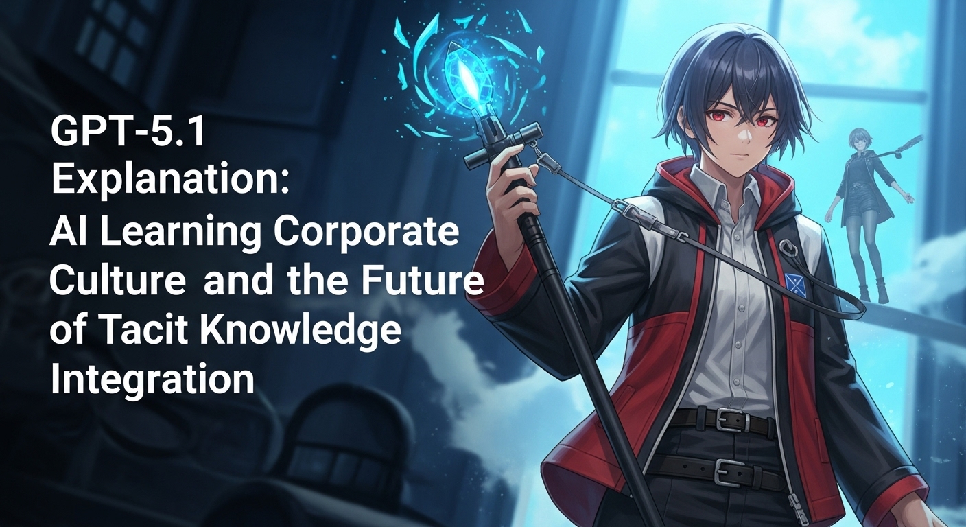 GPT-5.1解説：企業文化を学習するAIと暗黙知統合の未来