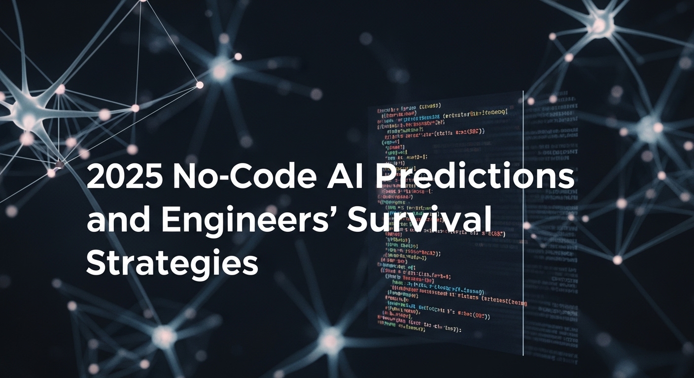 2025年ノーコードAI予測とエンジニアの生存戦略