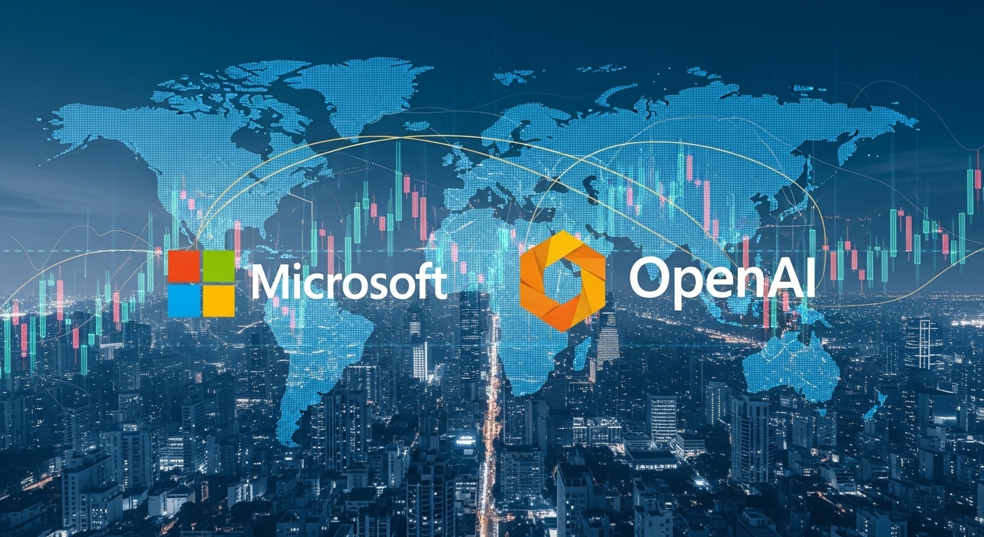 MicrosoftとOpenAI提携再編解説：2032年独占権と市場への影響