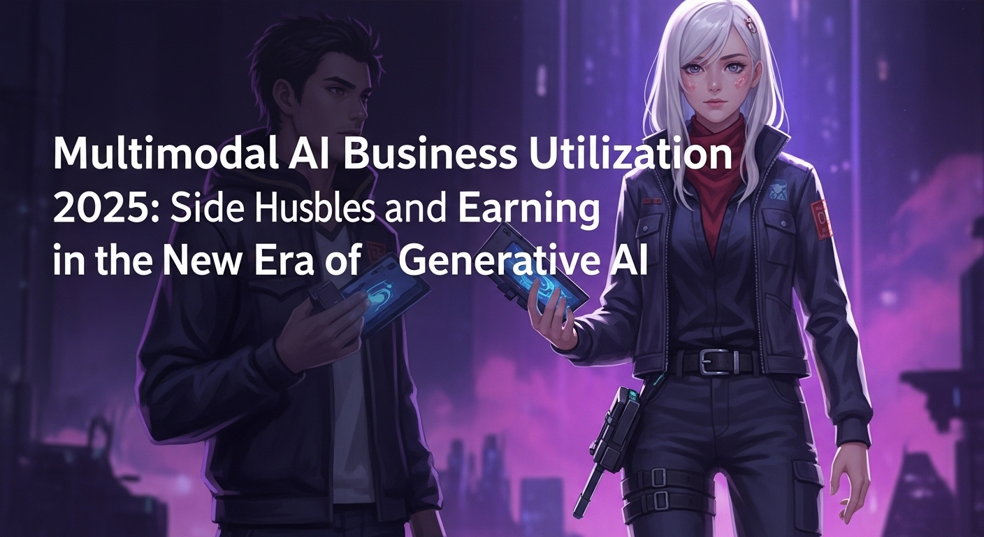 マルチモーダルAIビジネス活用2025：副業・生成AI新時代の稼ぎ方