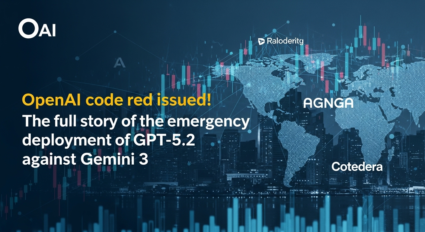 OpenAIコードレッド発令！Gemini 3対抗GPT-5.2緊急投入の全貌