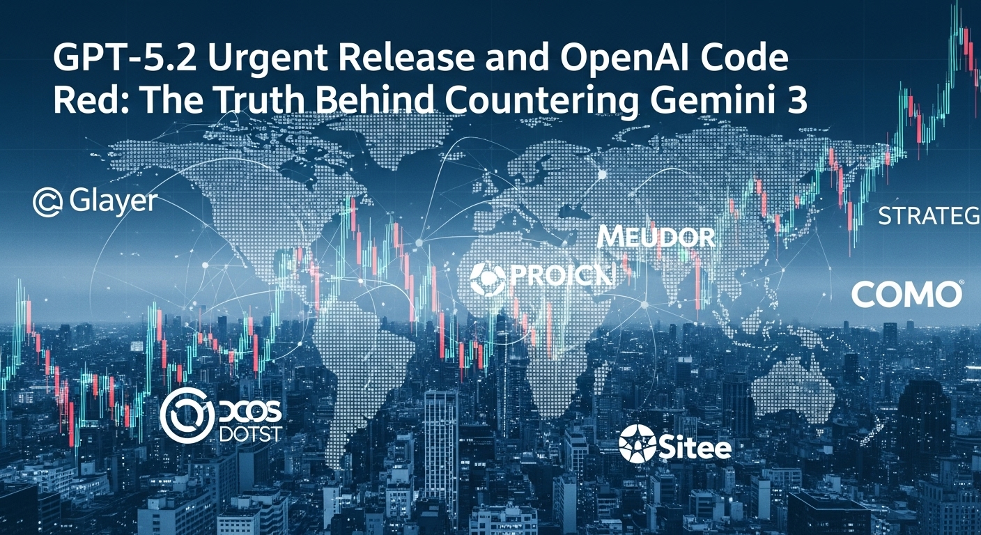 GPT-5.2緊急リリースとOpenAIコードレッド：Gemini 3対抗の真相