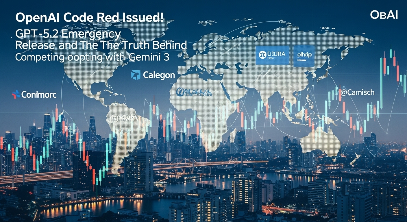 OpenAIコードレッド発令！GPT-5.2緊急リリースとGemini 3対抗の真相
