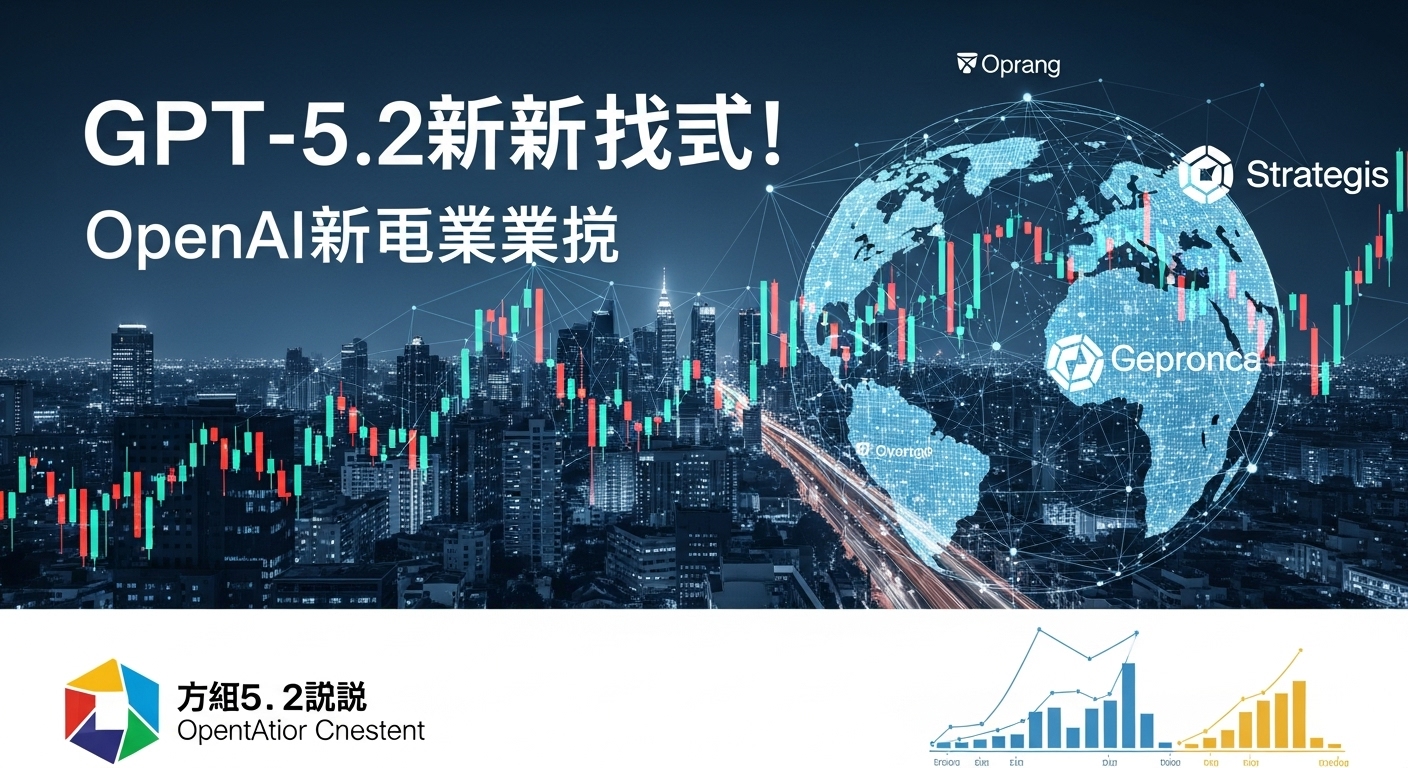 GPT-5.2発表！OpenAI新モデルの性能とビジネスへの影響を徹底解説